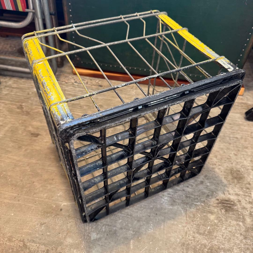 テント・タープ Vtg wire l milk crate USA 70's