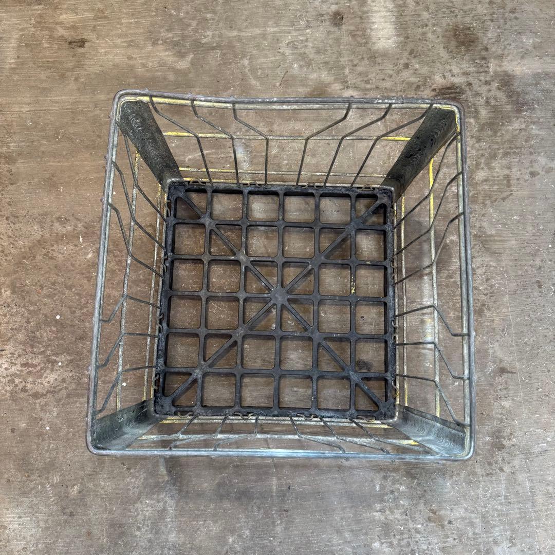 テント・タープ Vtg wire l milk crate USA 70's