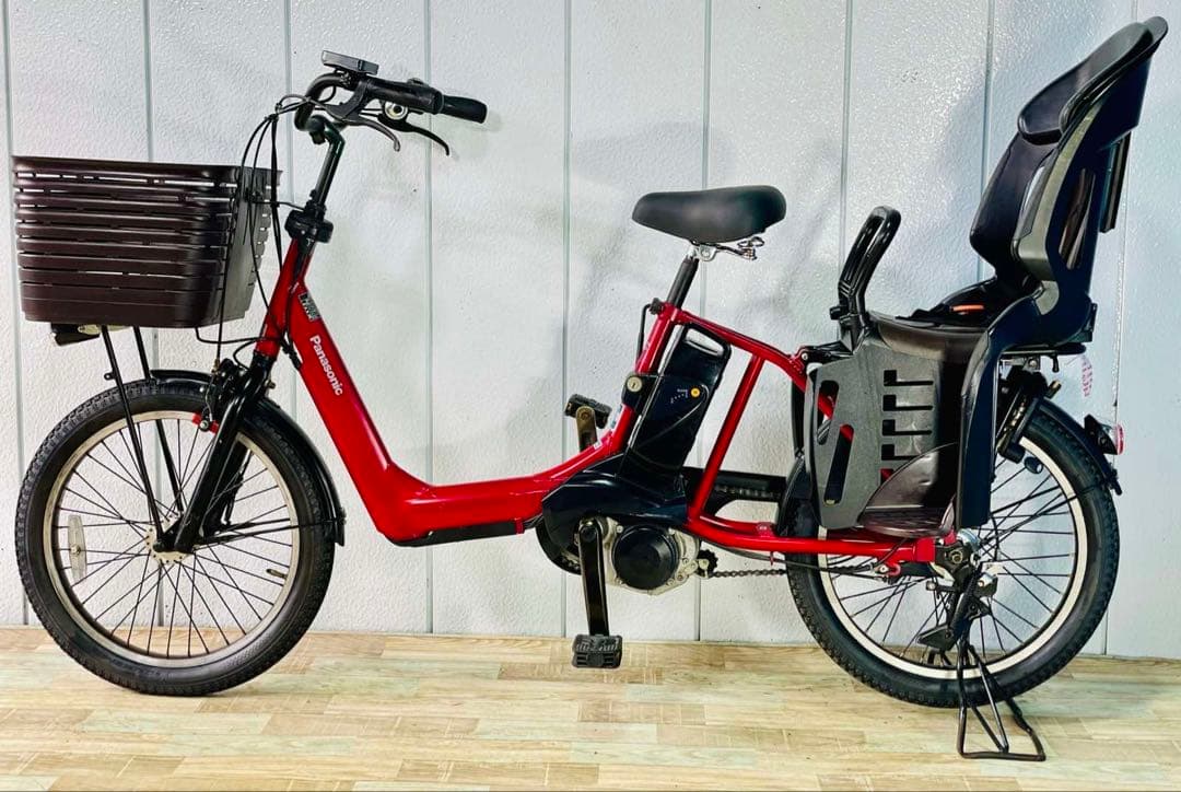 2386パナソニック13.5アンペア　子供乗せ　電動アシスト自転車
