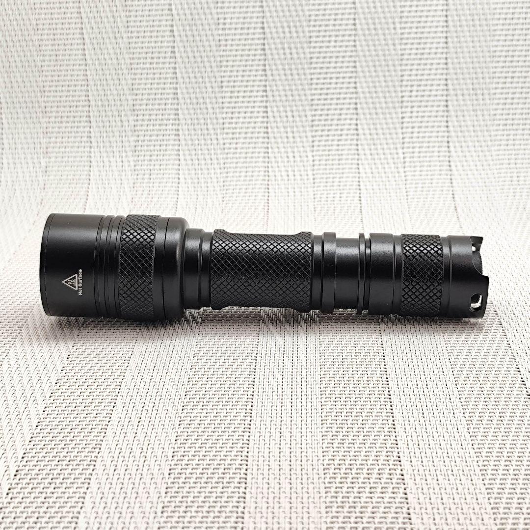 18650充電池対応 P60系モジュールホスト＋電球色LEDモジュール