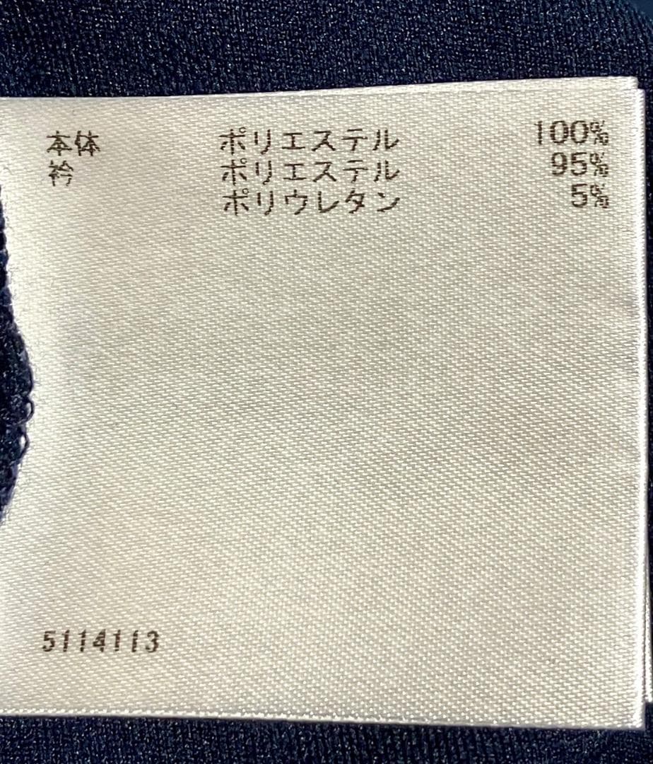 【24時間以内/匿名配送】 マンシングウェア ジップシャツ M スポンサー入り