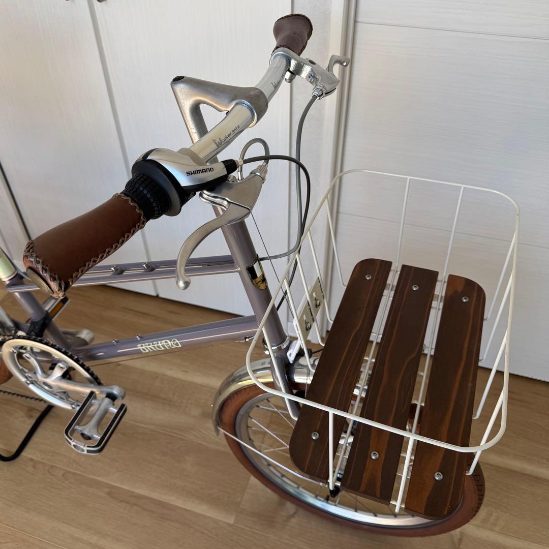BRUNO ブルーノ MIXTE 20インチ ミニベロ 純正カゴ/泥除け