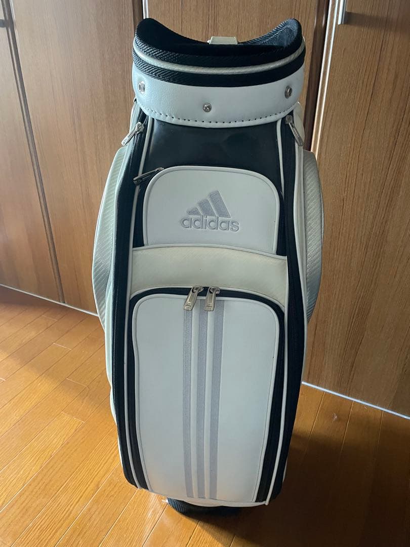 緑*茶様 adidas ゴルフキャディーバック　カバー無し　※希少人気モデル＋ヘ