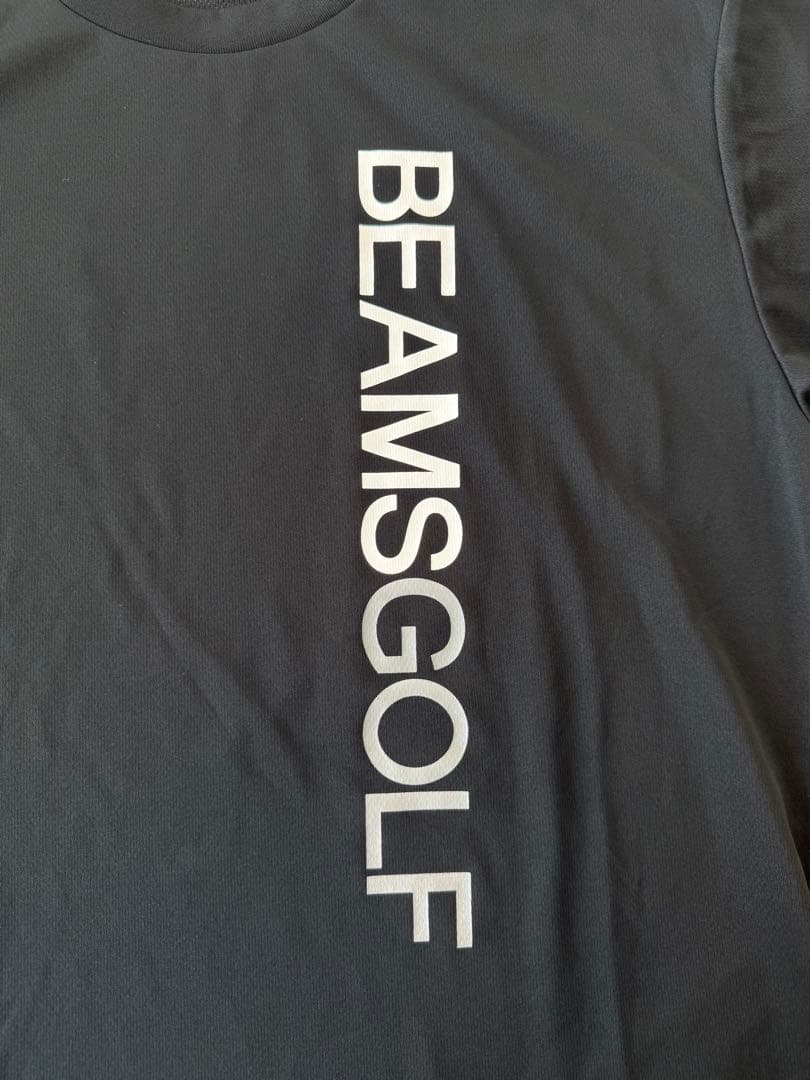 【新品未使用】BEAMS GOLF ビームス ブラック Tシャツ L