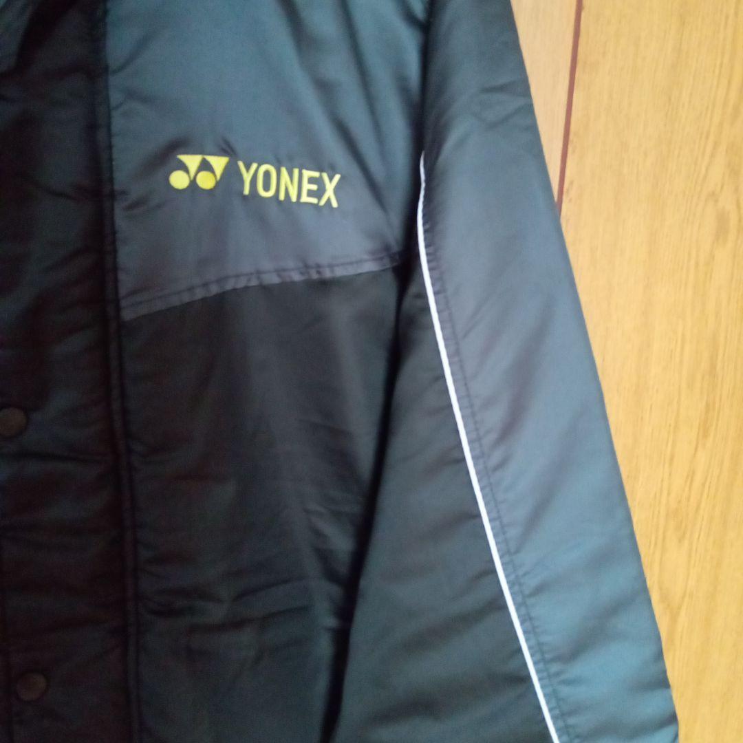 mi☆！YONEX フード付きロングベンチコートユニМ
