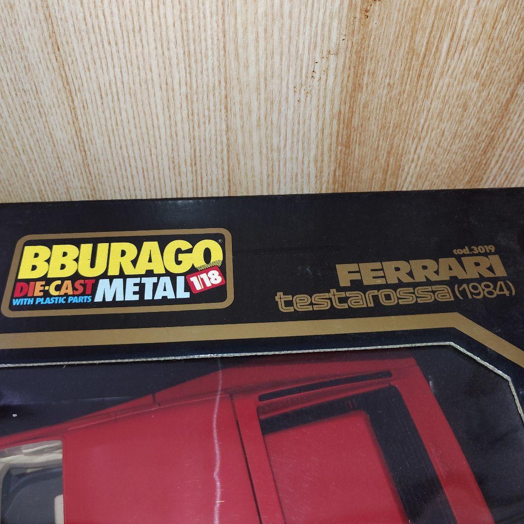 フェラーリテスタロッサ「1984」1/18 ミニカー 未使用品