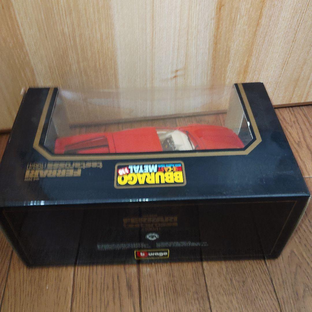 フェラーリテスタロッサ「1984」1/18 ミニカー 未使用品