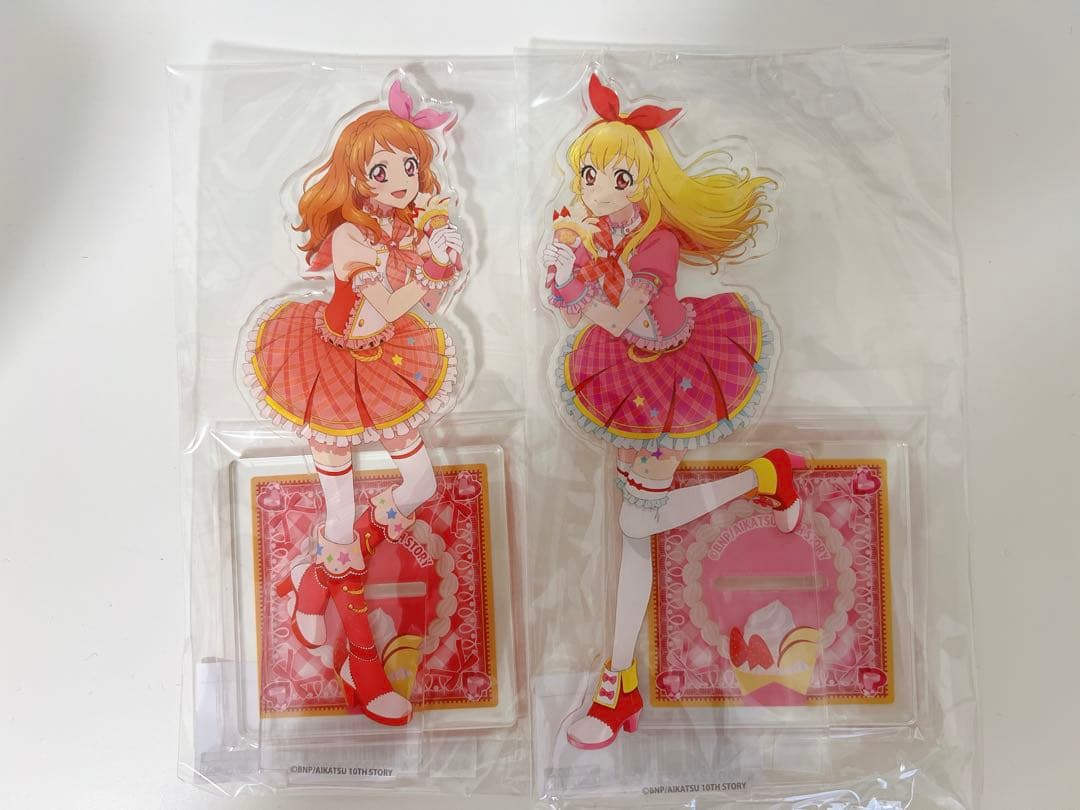アイカツ マリオンクレープ アクリルスタンド 大空あかり 星宮いちご アクスタ