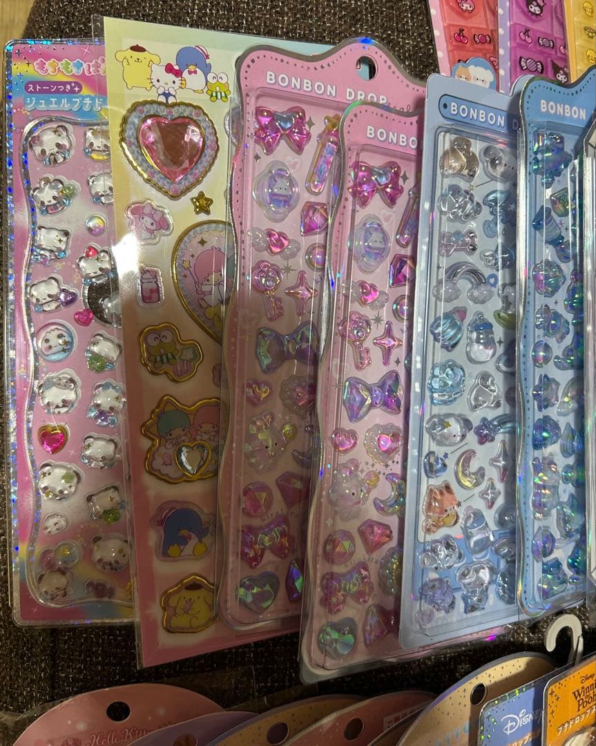 ボンボンドロップシール他　まとめ売り40点