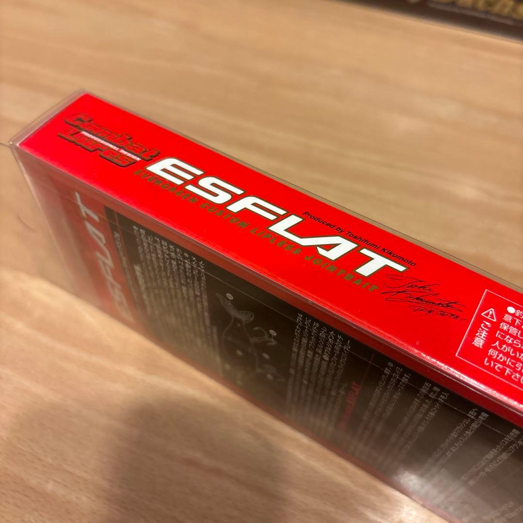希少 未使用 廃盤 エバーグリーン エスフラット サイトピンク