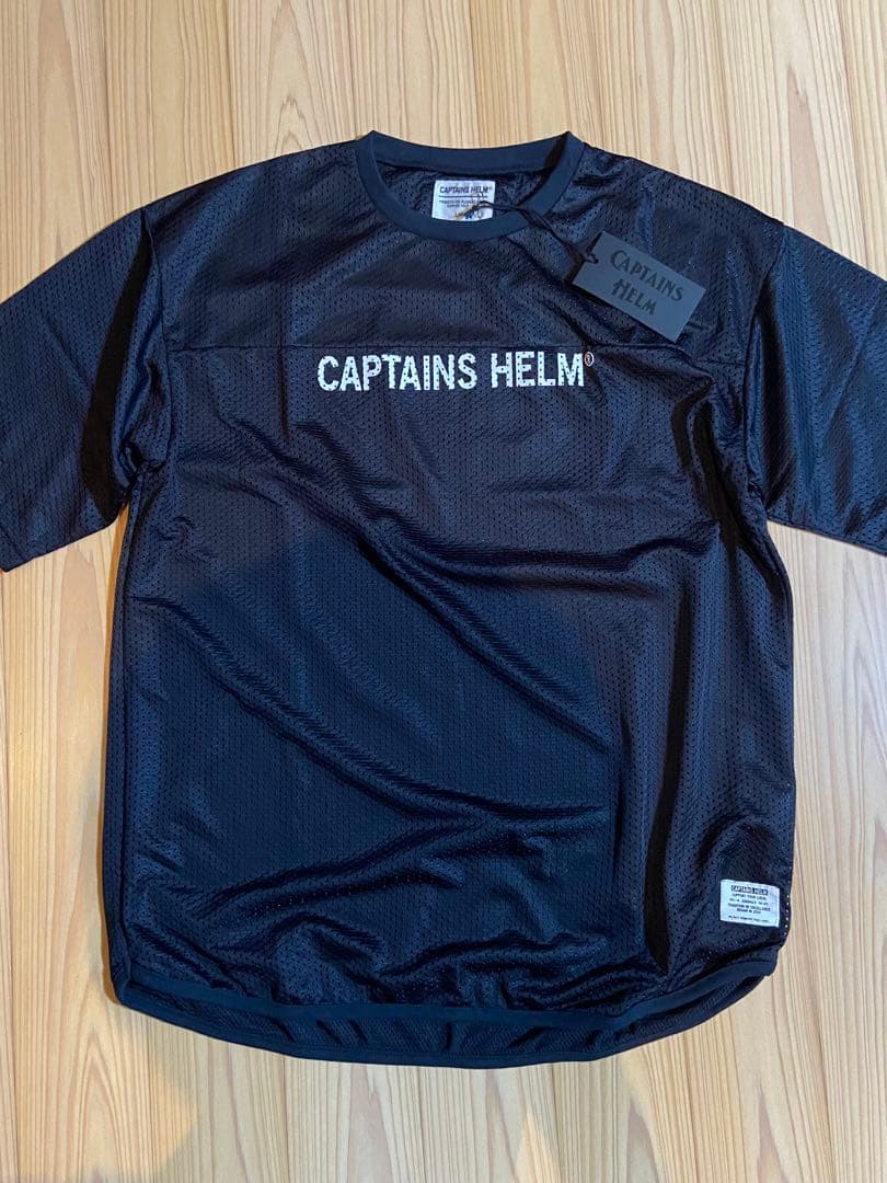 キャプテンズヘルム L 新品 ダブルメッシュTシャツ captains helm