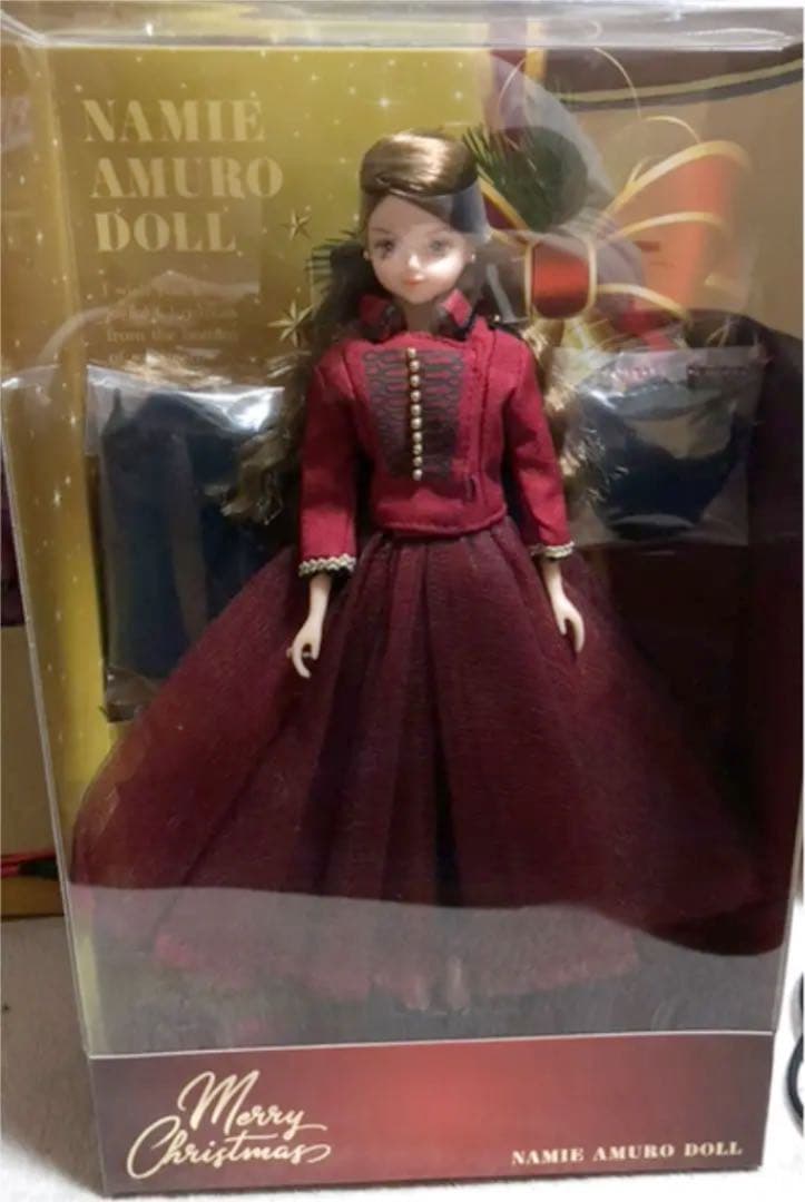 【新品】安室奈美恵　ドール　赤ドレス　ファイナリー