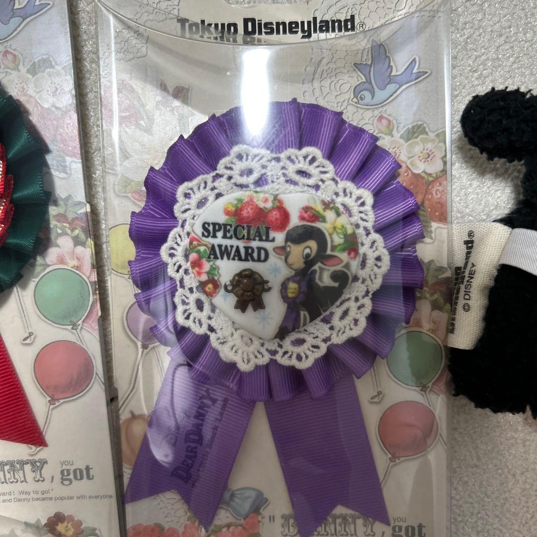 ディズニー　ダニー　マスコット　ロゼット