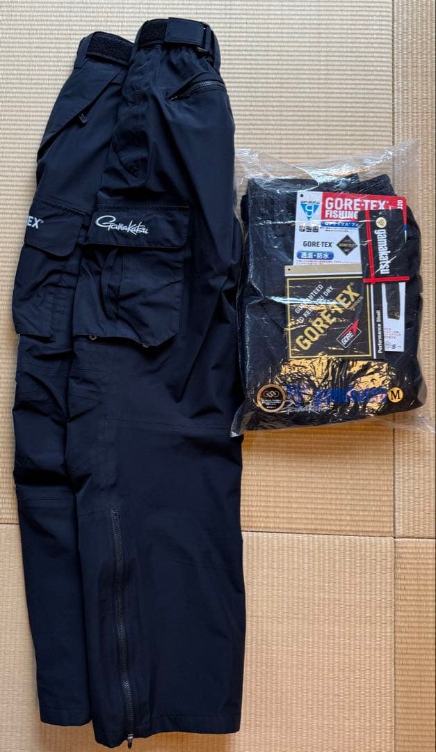 がまかつ ゴアテックスパンツ GM-3320 Mサイズ 2着セット