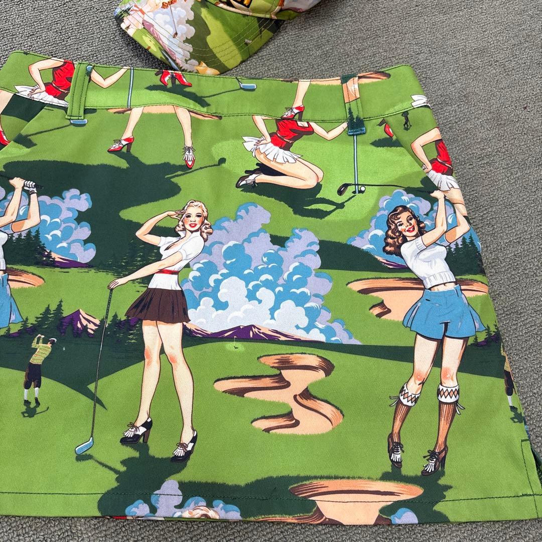 ラウドマウスレディース。スカート、サンバイザー美品‼︎ 大きいサイズ L