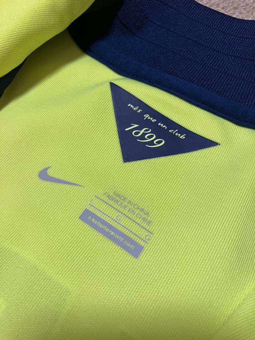 Nike FCバルセロナ イエロー アンセムジャージ トラックトップ 2014