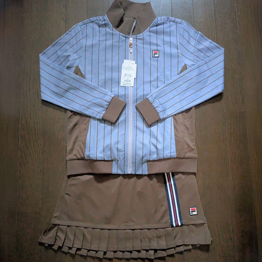 【新品】FILA テニスウェア セットアップ Мサイズ ジャケット スコート