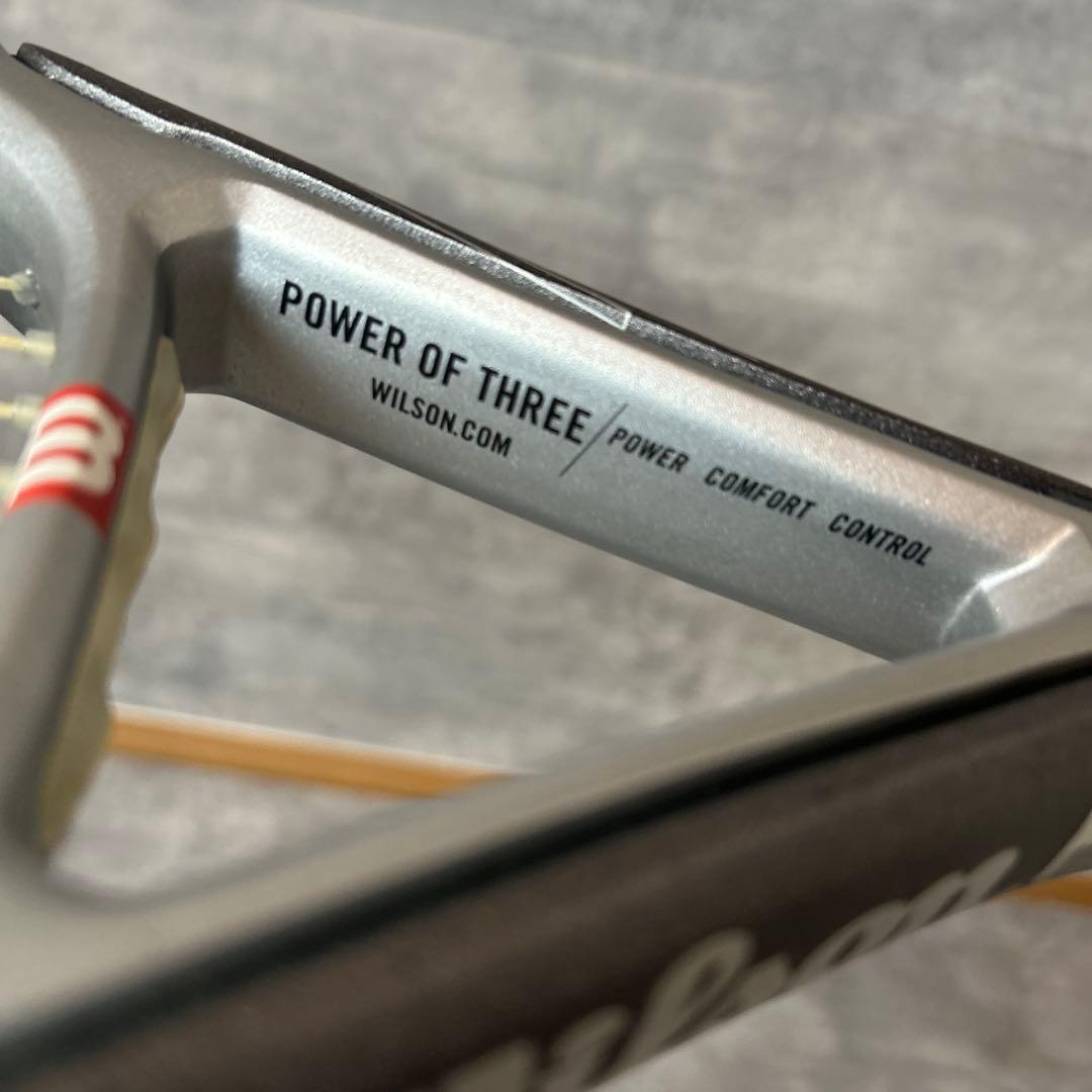 美品 Wilson TRIAD 3 テニスラケット 丸井ブン太モデルケース付