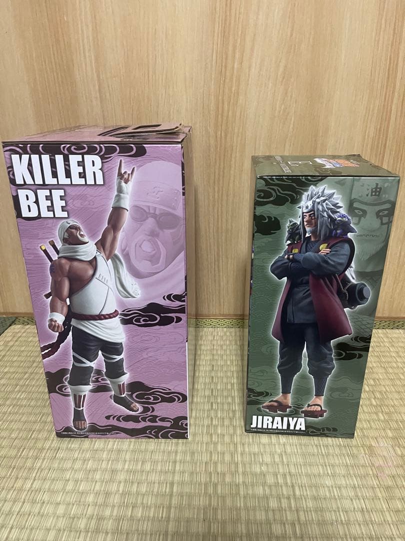 NARUTO 一番くじ　D賞キラービー　E賞自来