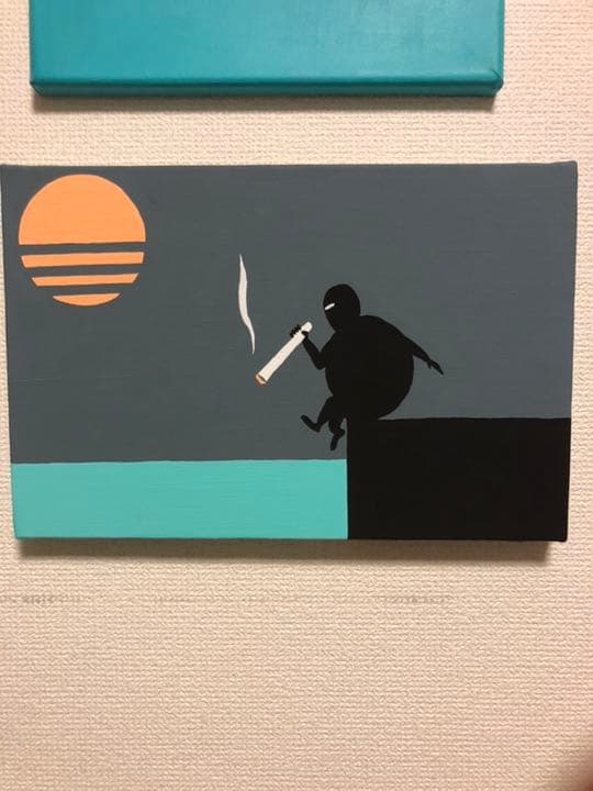 絵画 アクリル画 アート インテリア　雑貨