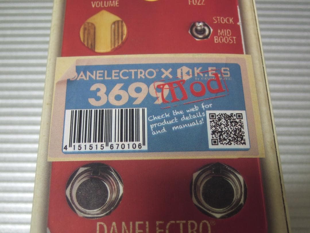 18台限定 DANELECTRO x K.E.S - 3699 Mod