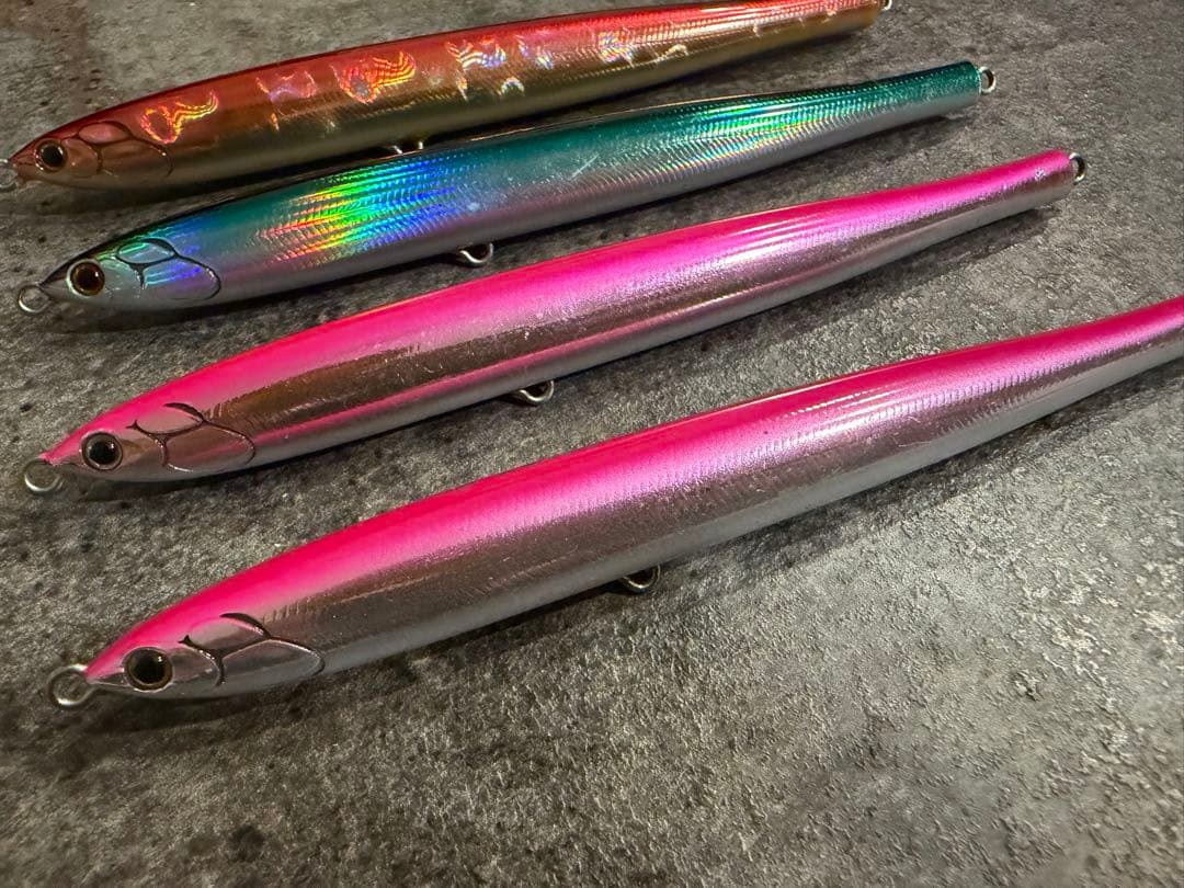 美品 タックルハウス コンタクト イーノ 4本セット サワラ用ジグミノー