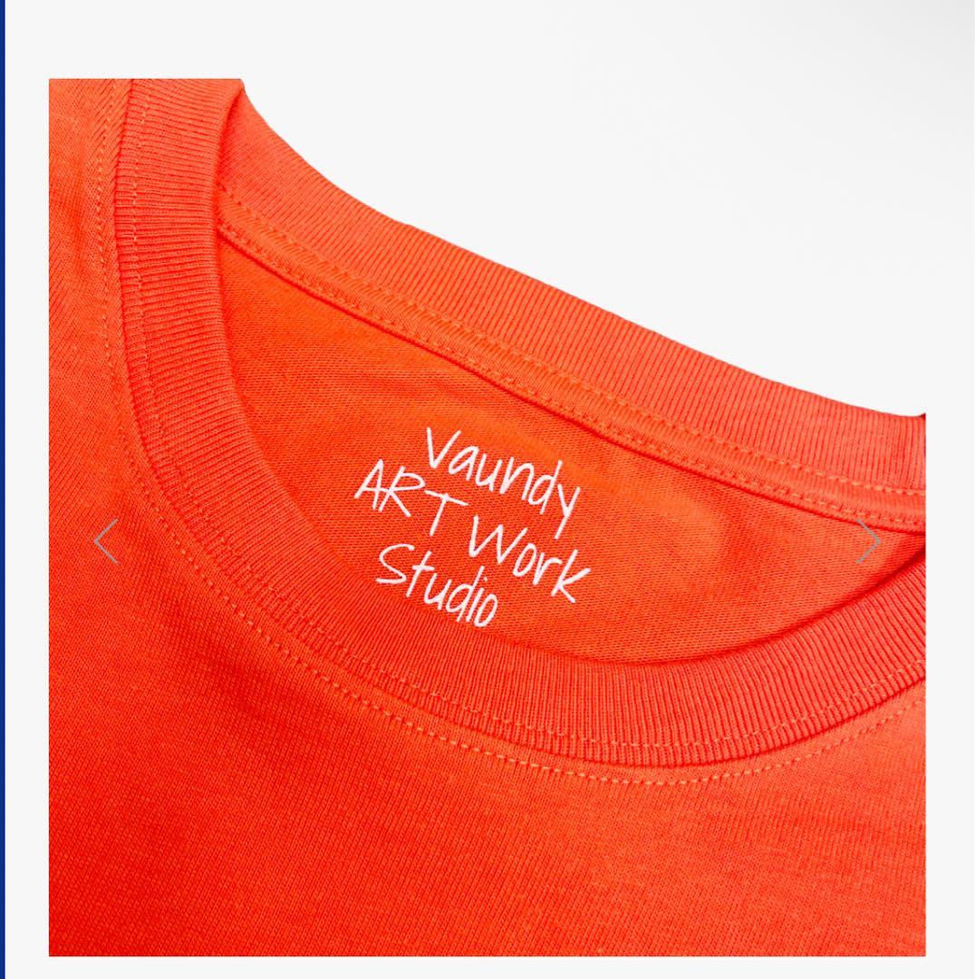 Vaundy ShhShirt ‘’Silence’’ ロンT オレンジ
