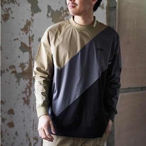 [サンプルSALE /D389 ] LUXE/R ナイロン布帛プルオーバー