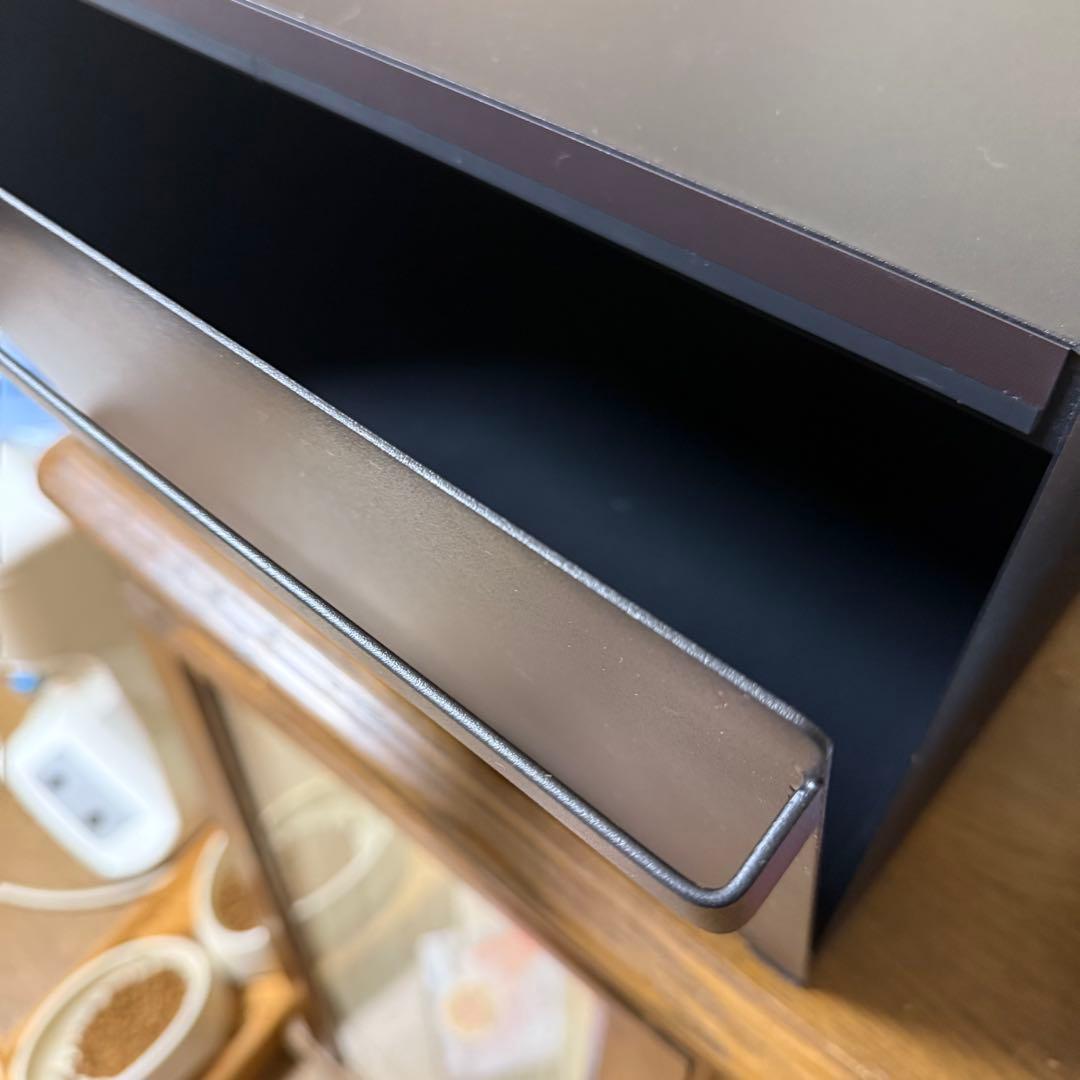 【入手困難】　山崎実業 タワー ブレッドケース ブラック 27L マグネット対応