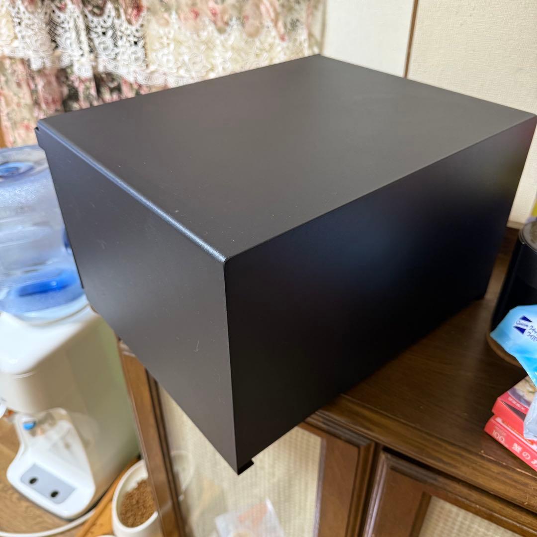 【入手困難】　山崎実業 タワー ブレッドケース ブラック 27L マグネット対応