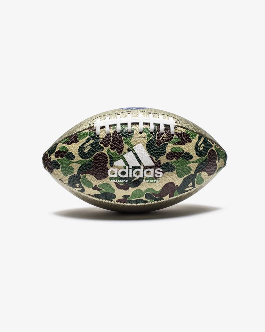 adidas x APE 迷彩柄 アメリカンフットボール