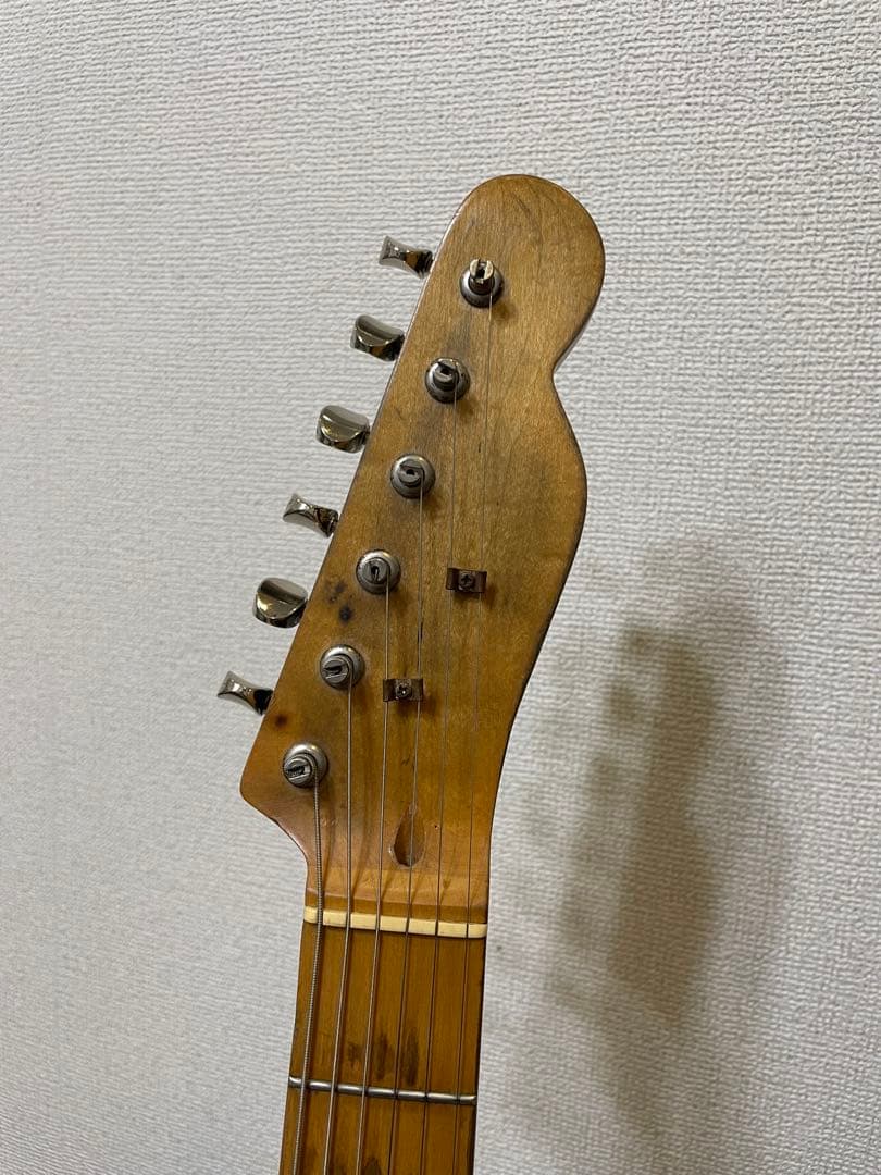 テレキャスター 虎杢ネック