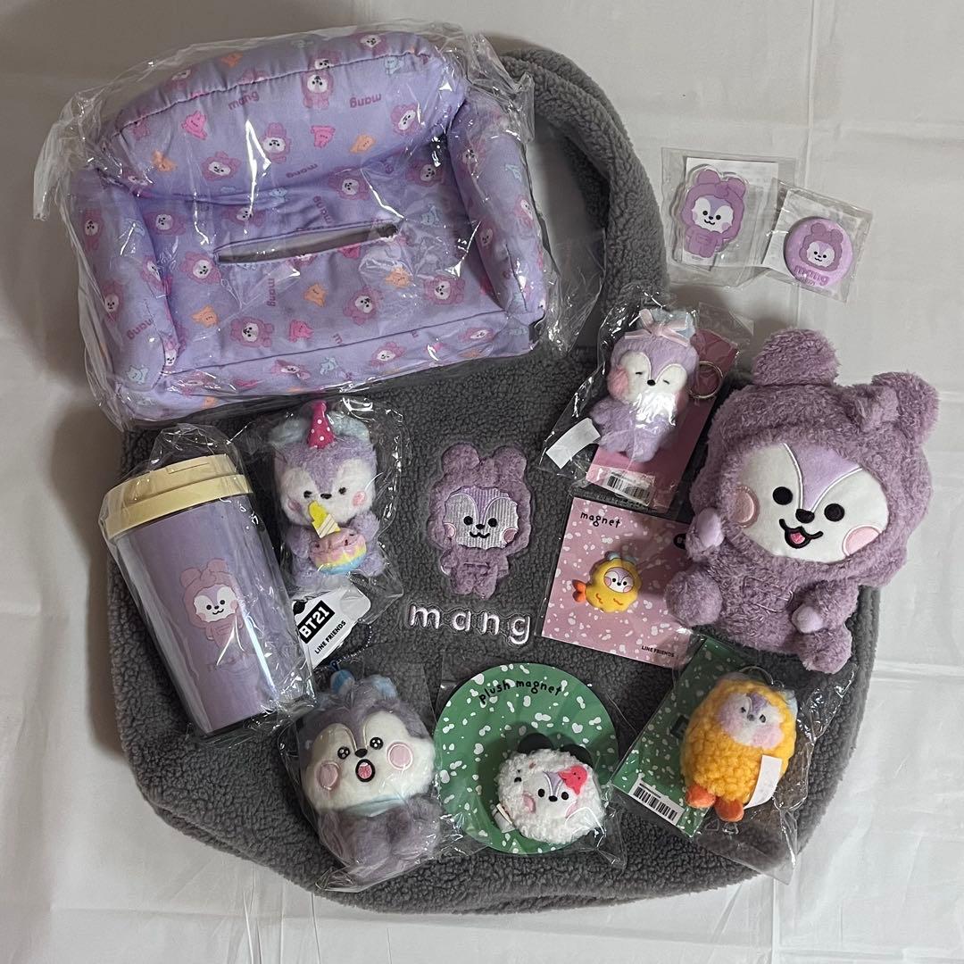 2024 BT21 HAPPYBAG BABY MANG もこもこロンパ－ス