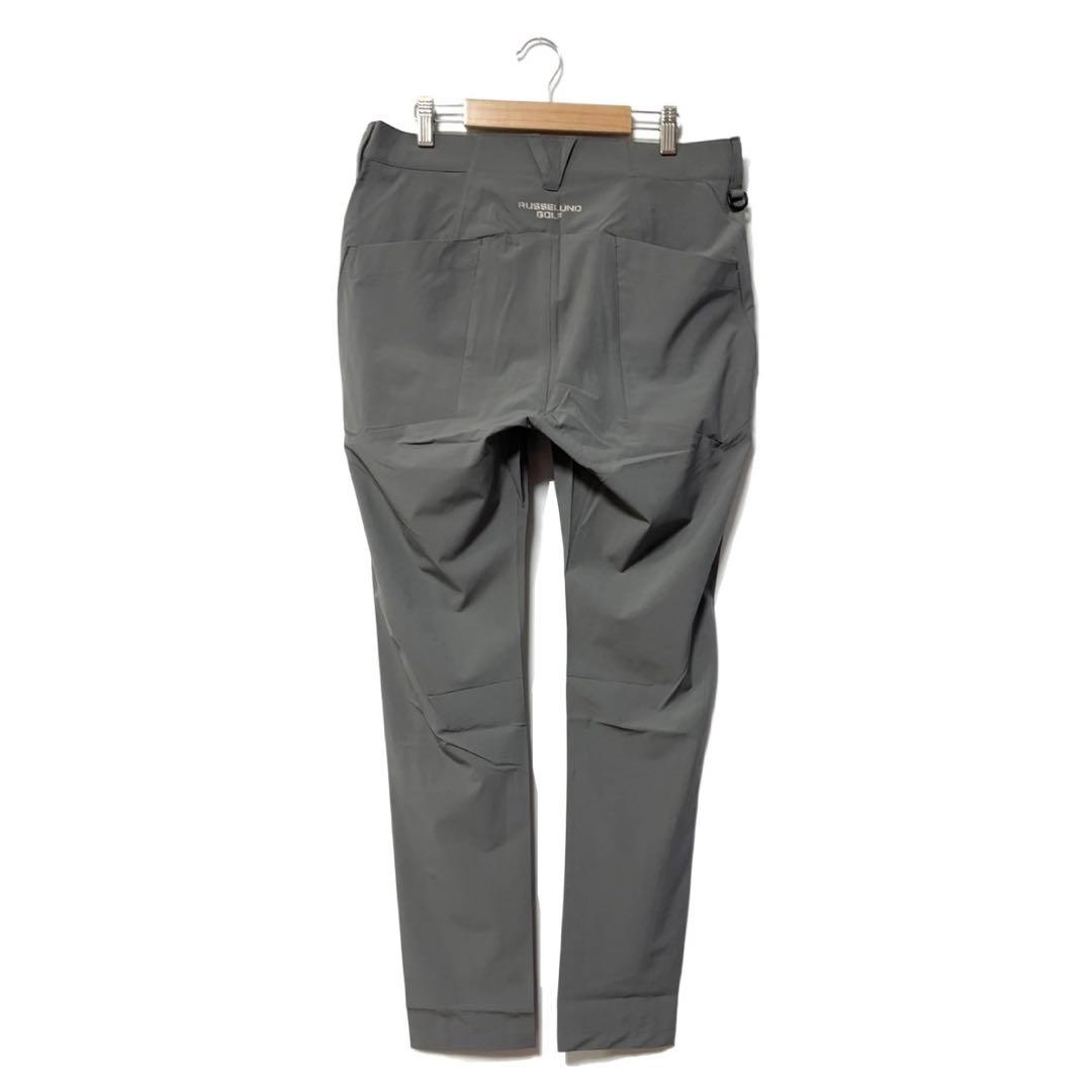 ラッセルノ ゴルフ ブランドロゴ ストレッチ ロングパンツ グレー 2XL 7
