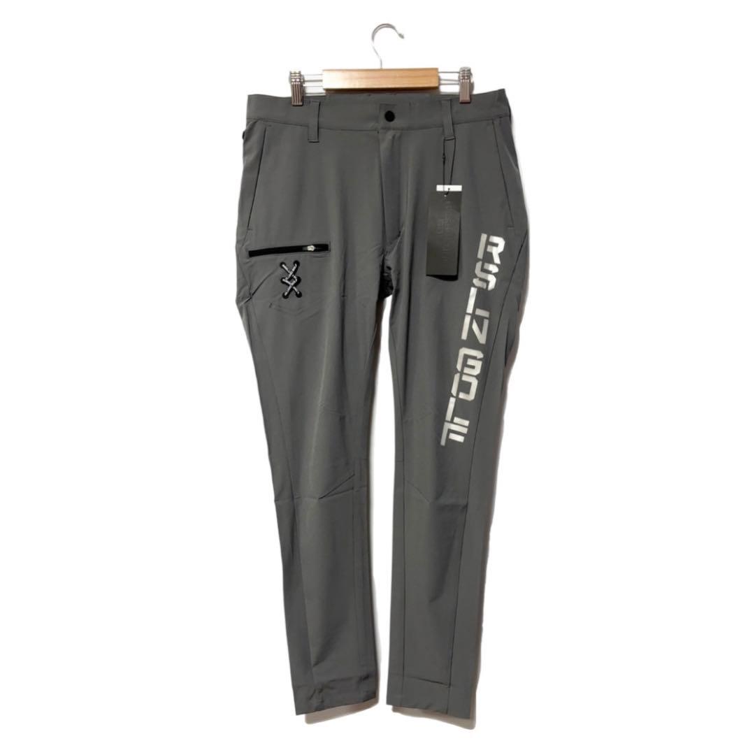 ラッセルノ ゴルフ ブランドロゴ ストレッチ ロングパンツ グレー 2XL 7