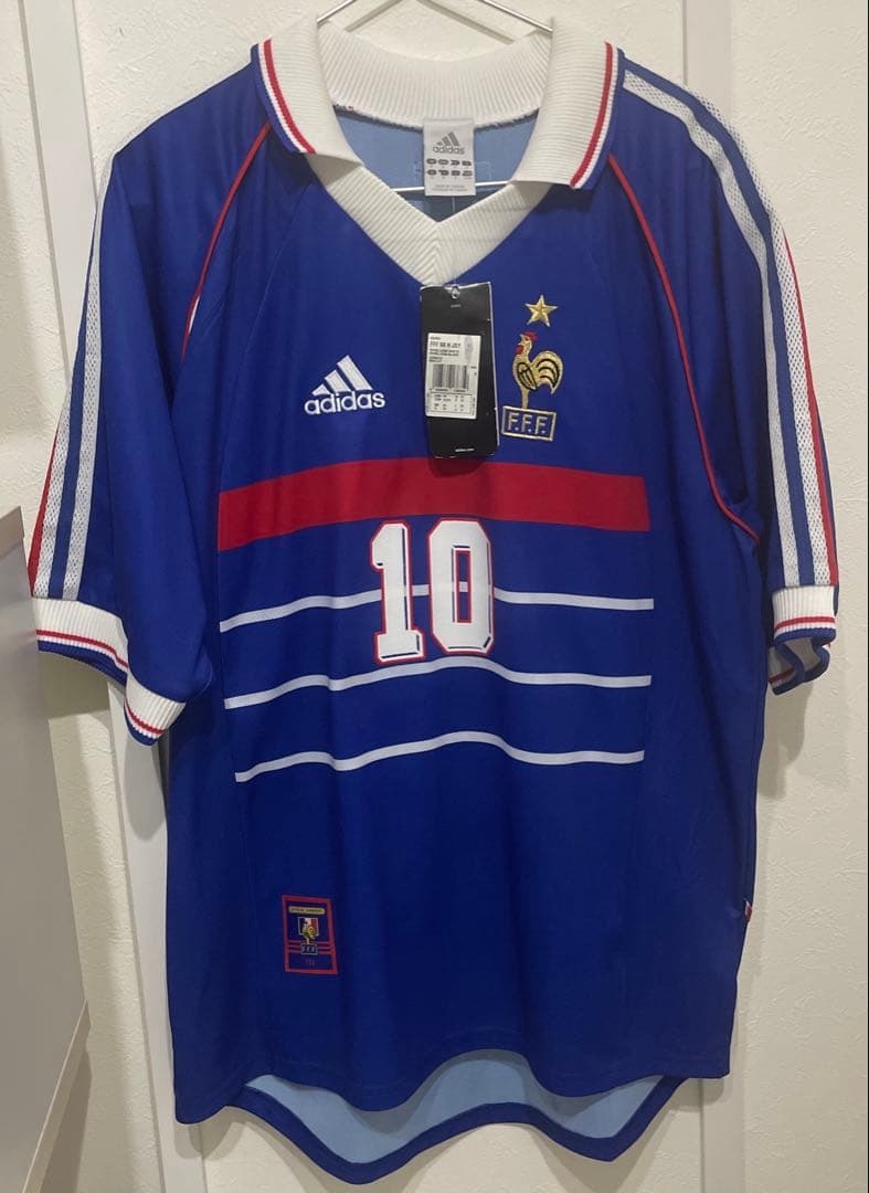正規品　フランス代表ユニフォーム　ジダン　国内未発売モデル　タグ付き新品