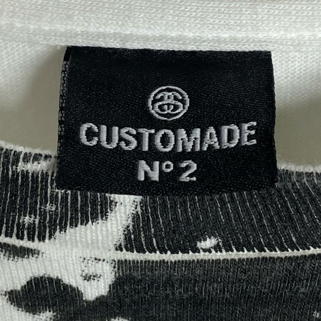 90's stussyステューシー/USA製・カスタムメイド/メンズTシャツ/M