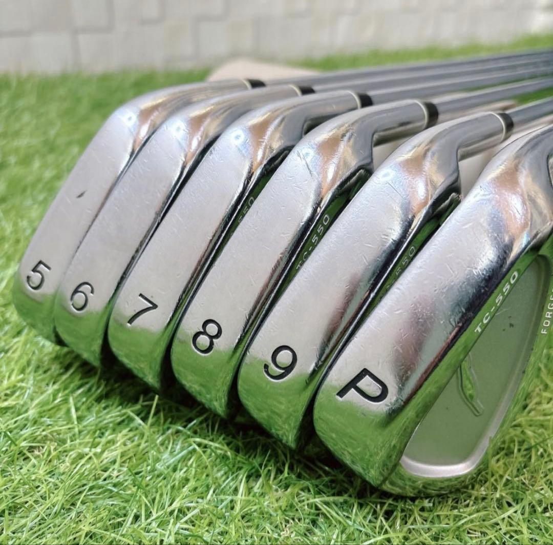 フォーティーン TC-550 FORGED メンズゴルフ アイアン 6本 S 右