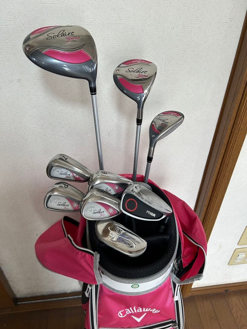 Callaway レディースセット + PRGRウェッジR55