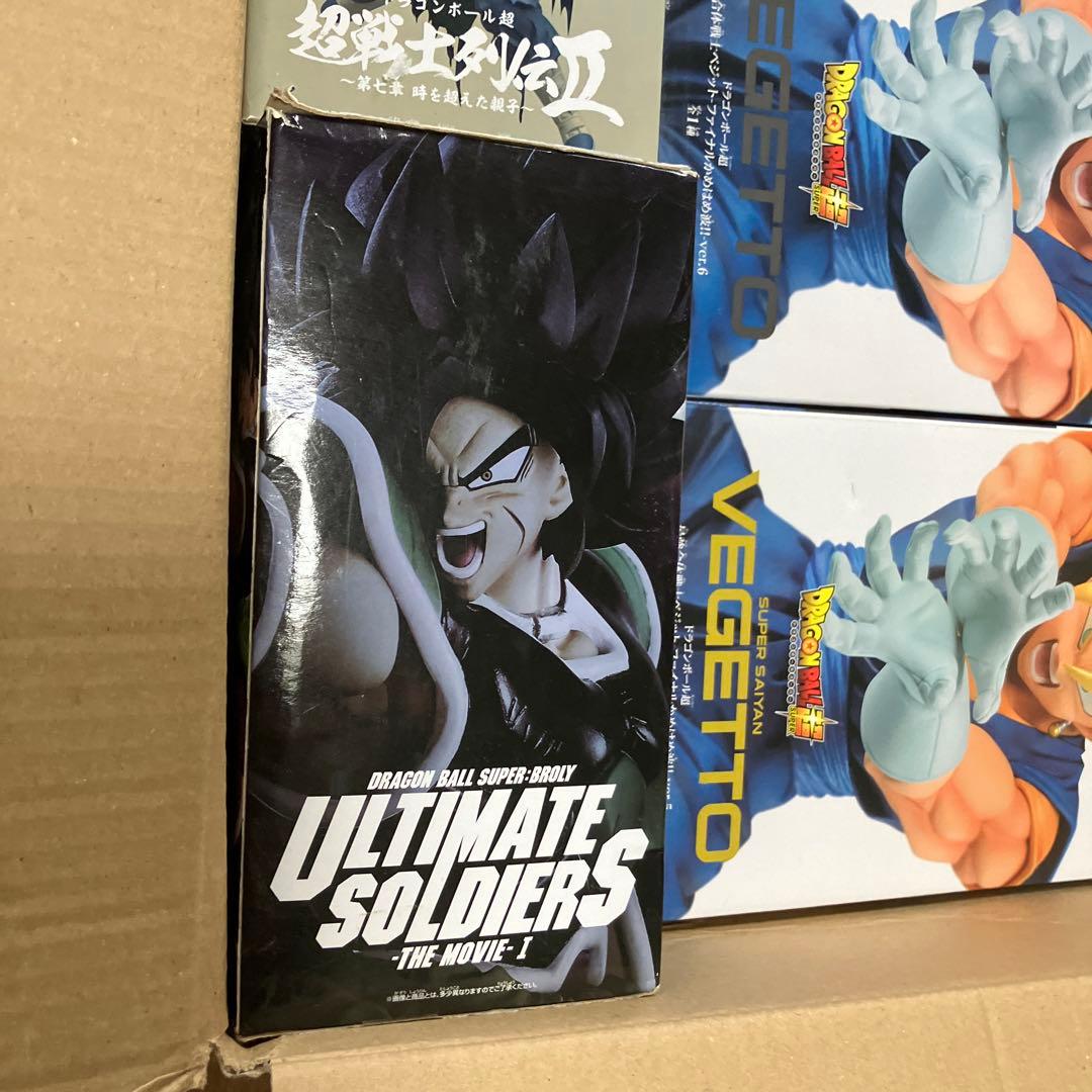 値下げ【７体セット】ドラゴンボール ベジット4体、超戦士列伝Ⅱ２体、ブロリ
