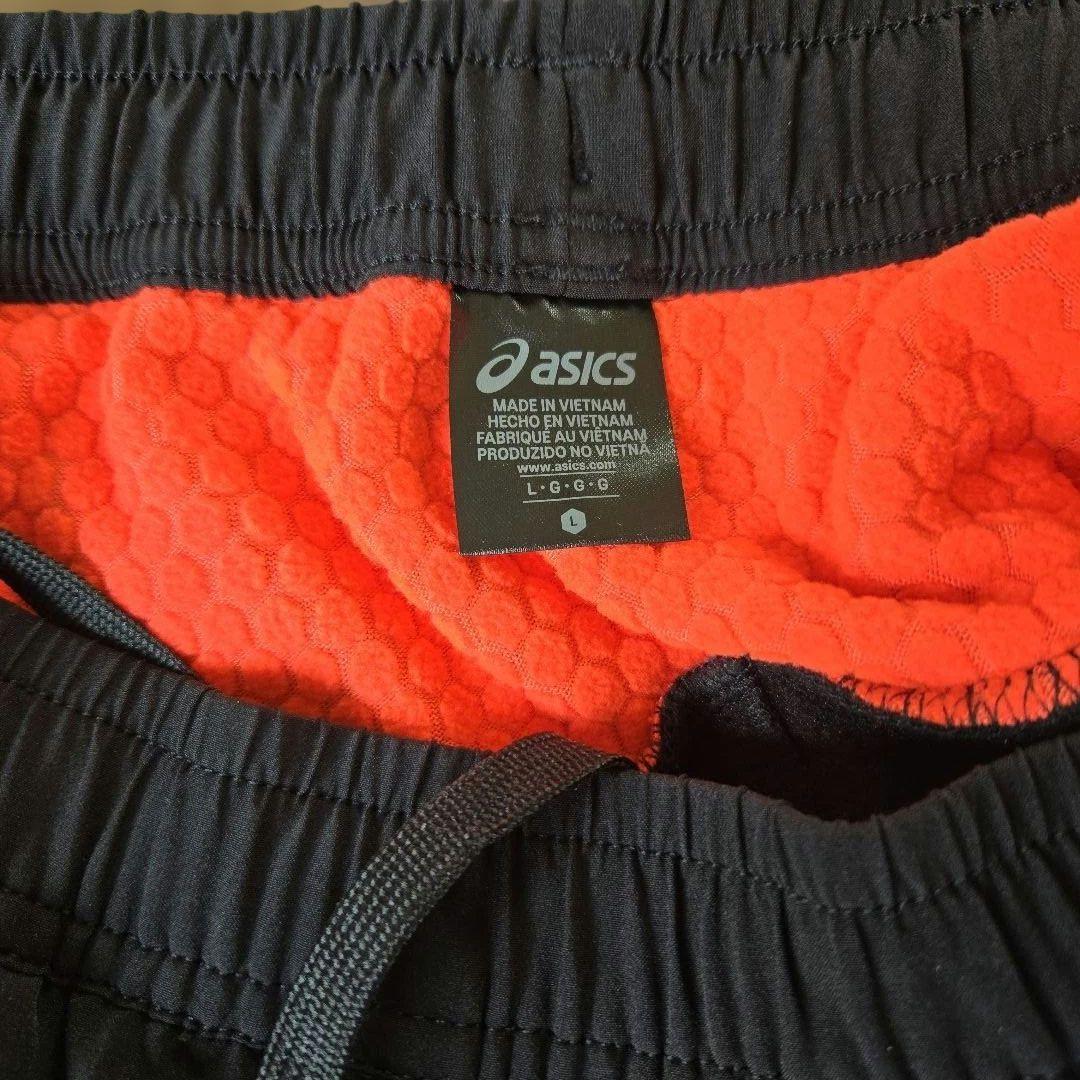 ASICS ハイブリッド中わたフリースパンツ