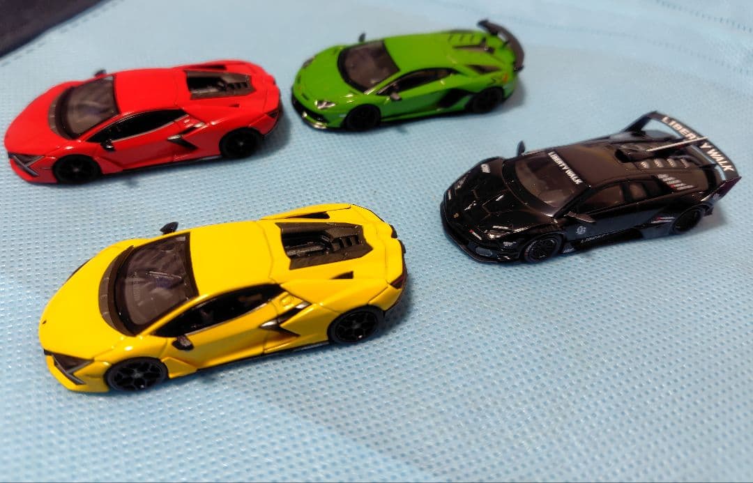 1/64 MINI GT ランボルギーニ　色々7台セット