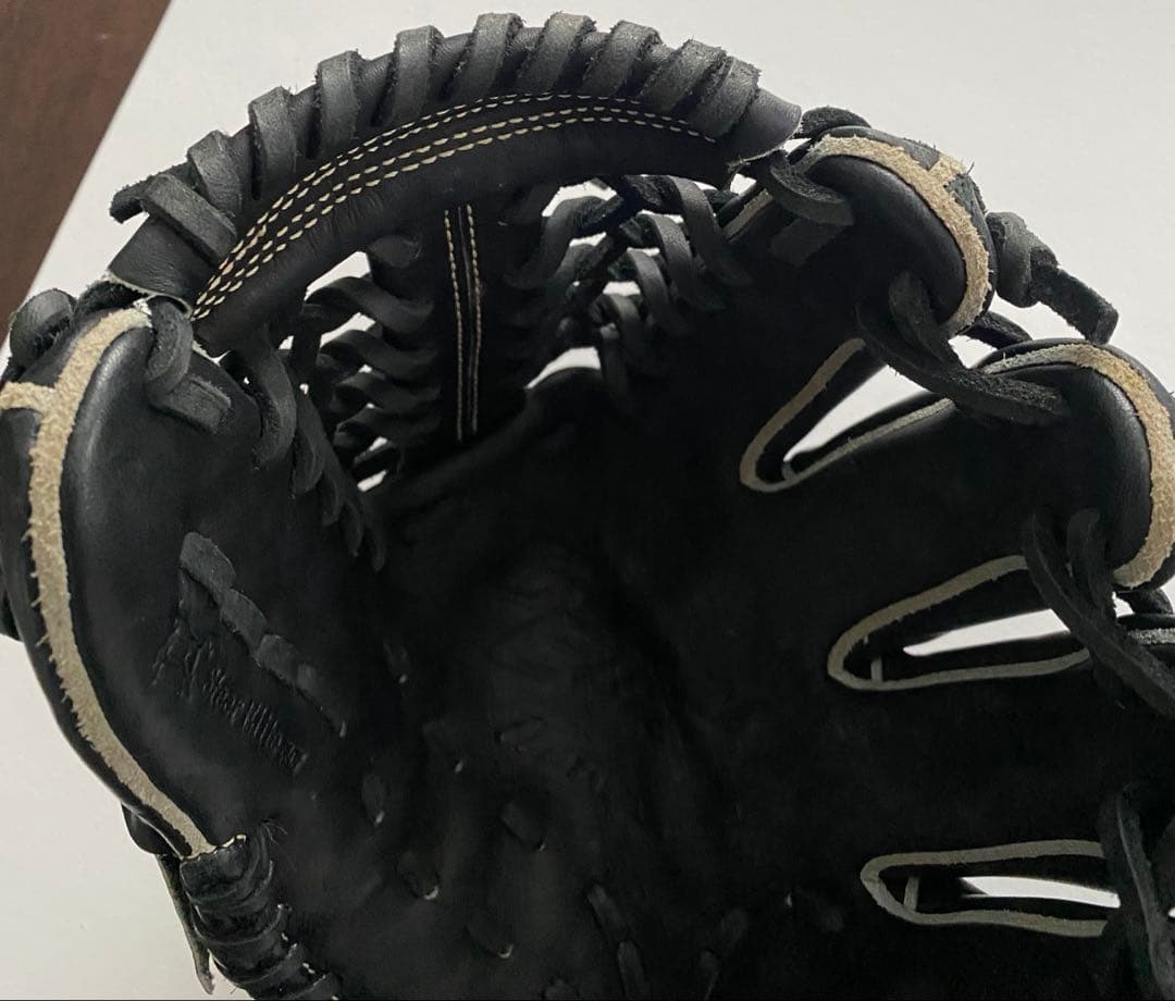Global Elite RG 少年軟式　オールラウンドM ブラック　専用袋付