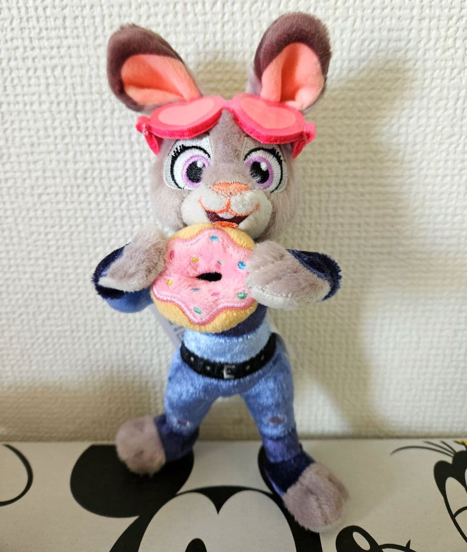 ズートピア10TH ニック ジュディ ぬいぐるみキーホルダー キーチェーン