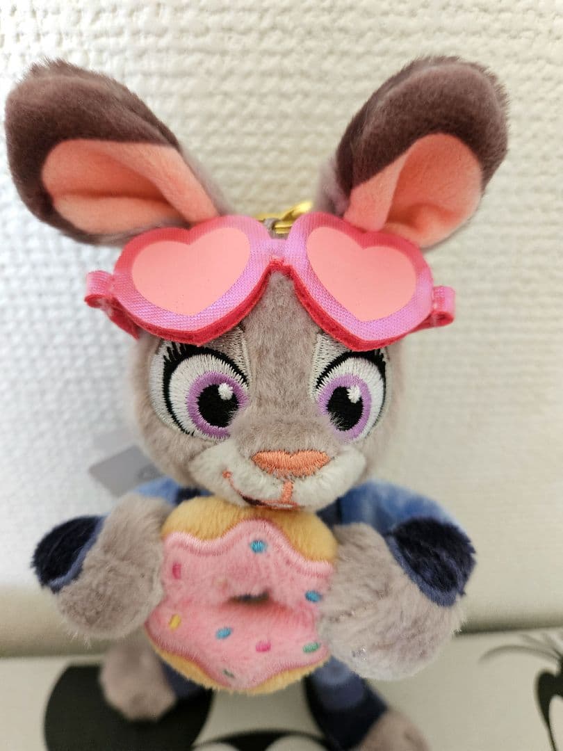 ズートピア10TH ニック ジュディ ぬいぐるみキーホルダー キーチェーン