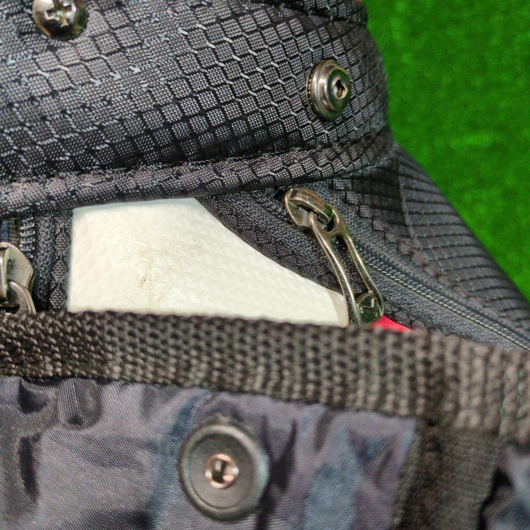 PUMA ゴルフバッグ 黒/白/赤