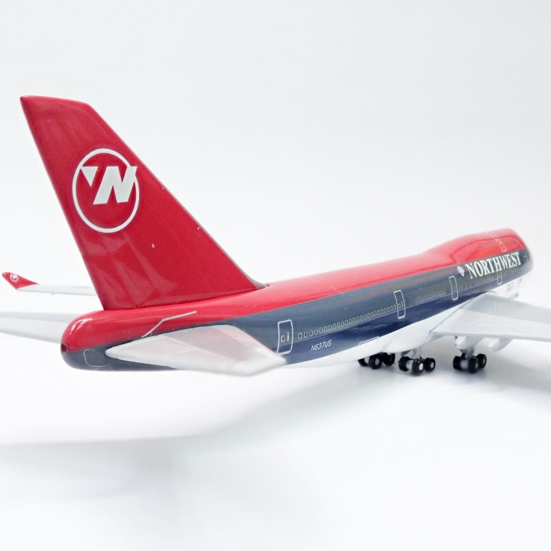 1/500 NORTHWEST ダイキャスト BOEING 747-400