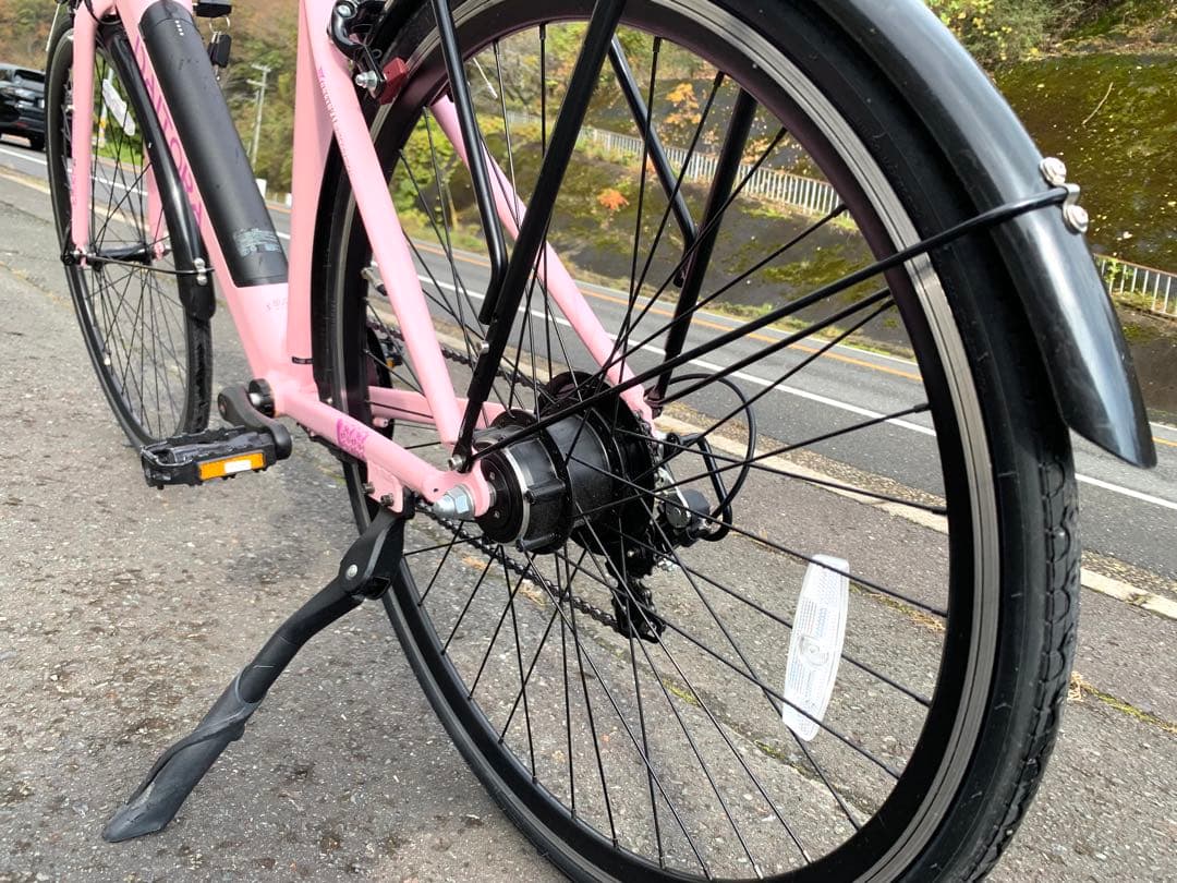 【動作確認済】送料無料BUILTIN電動アシスト自転車 低走行距離246km