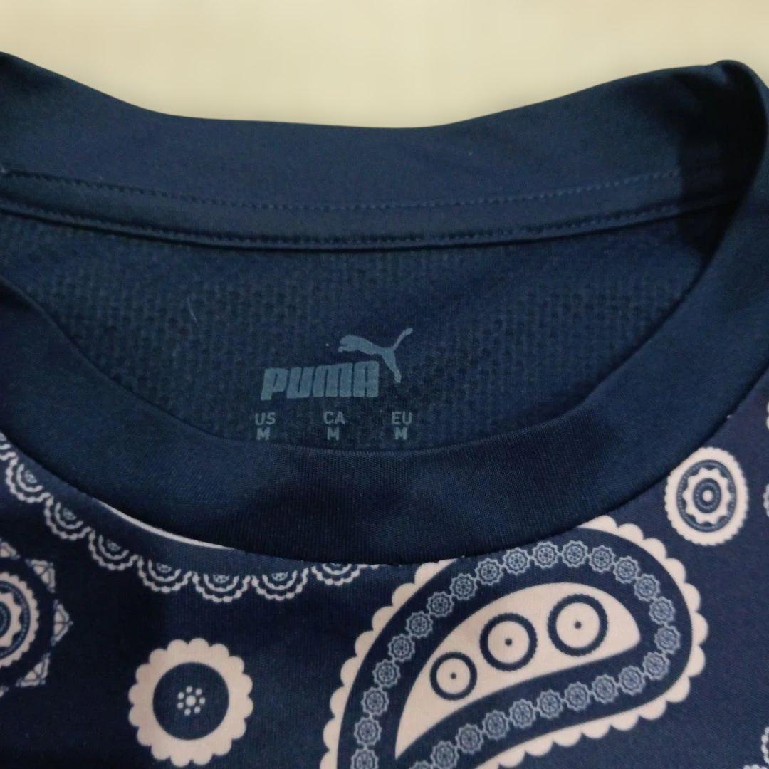 PUMA マンチェスターシティ ペイズリーシャツインポートМサイズ