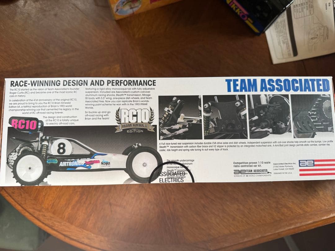 ホビーラジコン ASSOCIATED RC10 BRIAN KINWALD EDITION